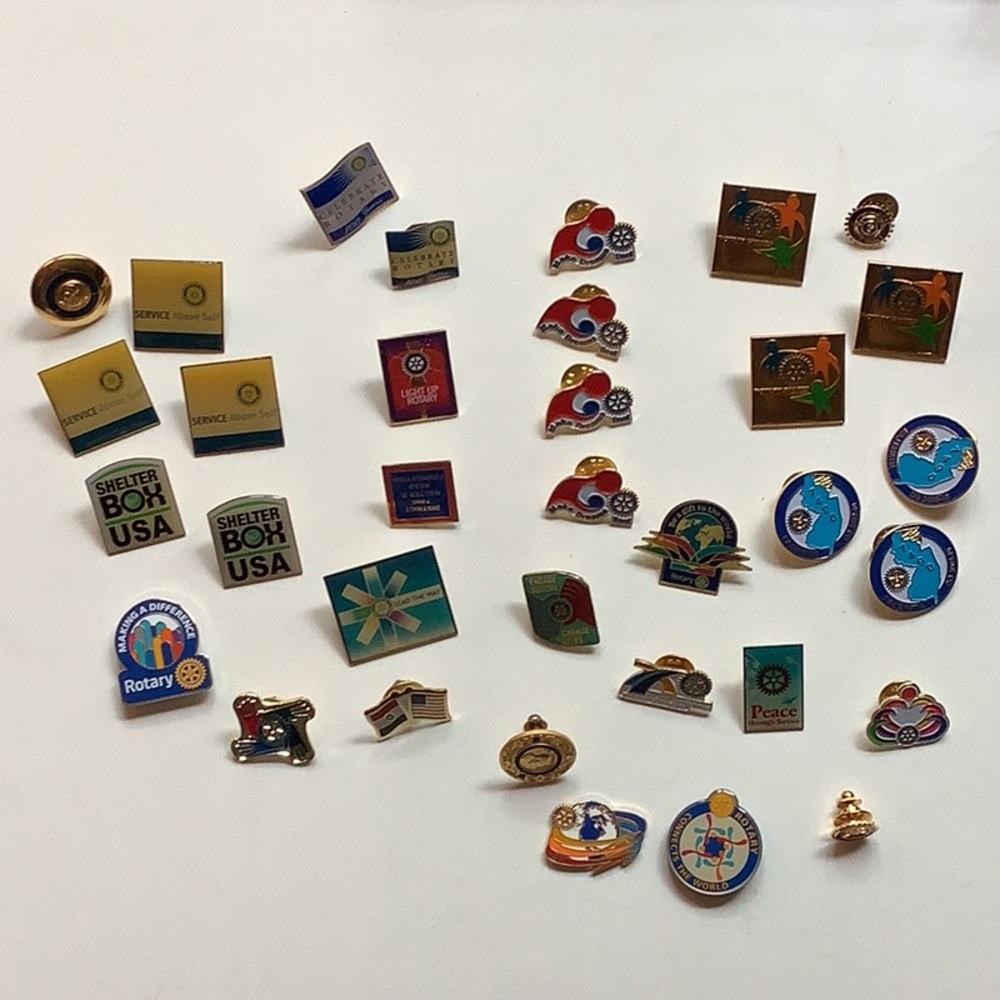 Assorted Enamel Pin Set